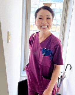 西川看護師にインタビュー