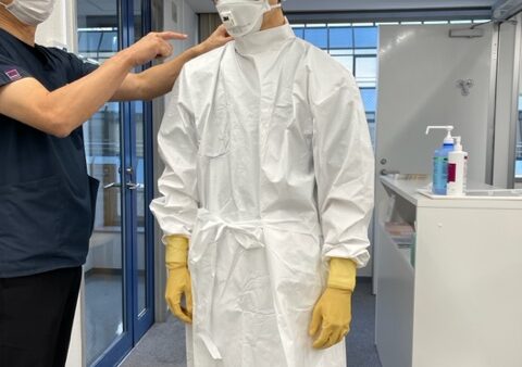 感染症対策のための備品をそろえました